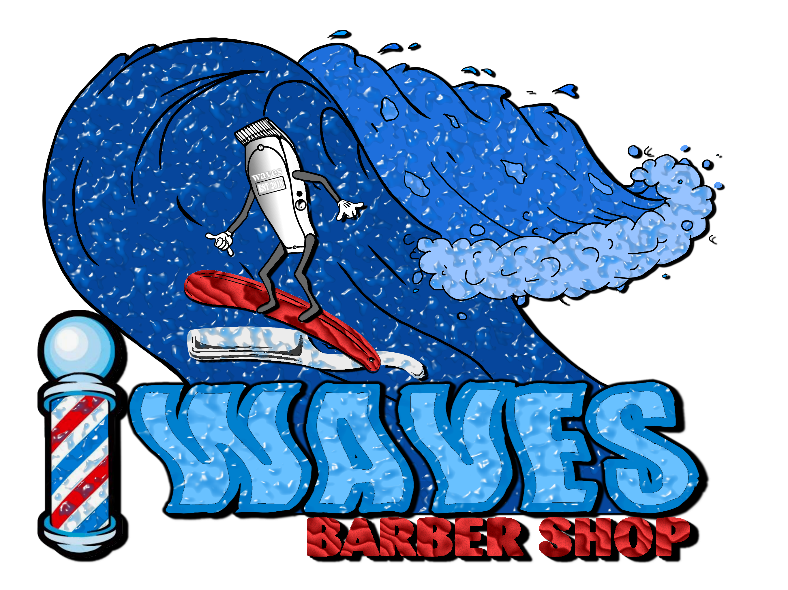 Waves Barber Shop ON IG: WavesBarbershop330